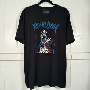 Roark Motorhead T-Shirt Mens XXL Black Run Amok Graphic Tee RK387